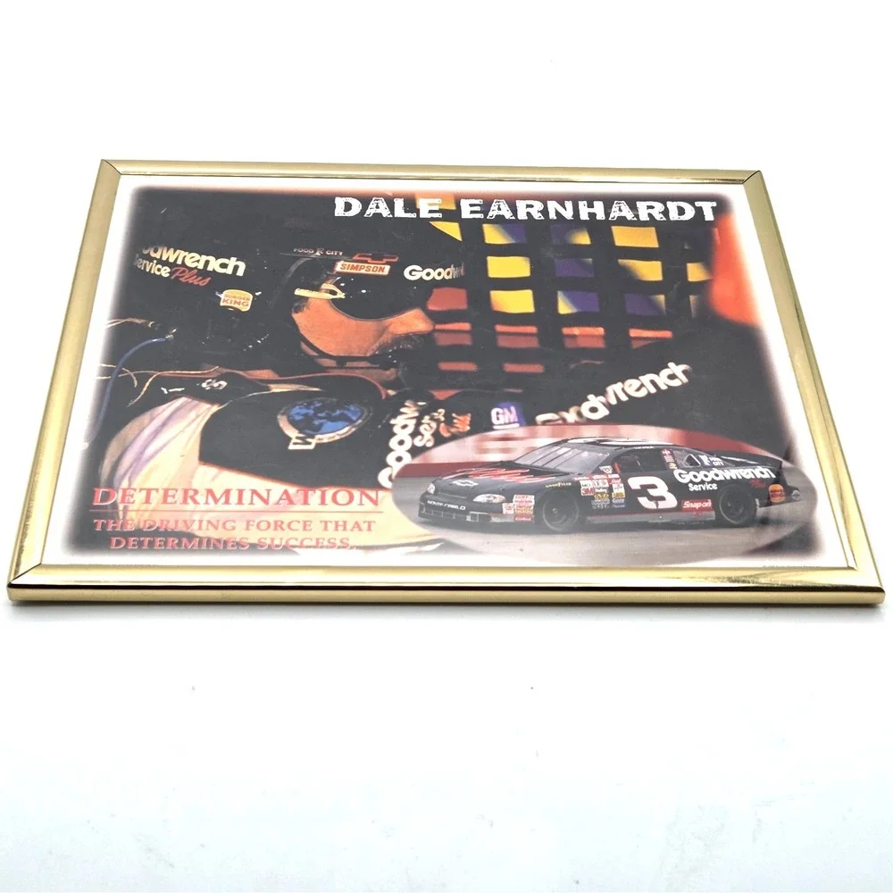Dale Earnhardt #3 The Intimidator Lot Of Four Framed 8 x 10‎ Pictures NASCAR